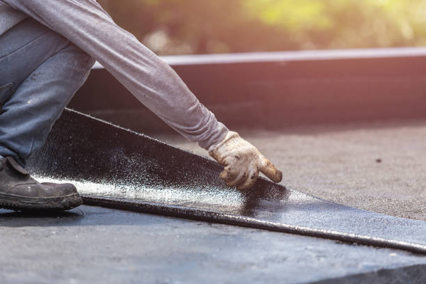 Professional Waterproofing technician working in King, NC